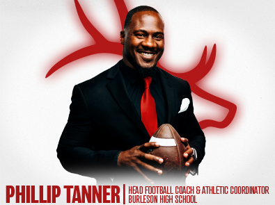  BISD Names Phillip Tanner as Burleson High School Head Football Coach & Athletic Coordinator